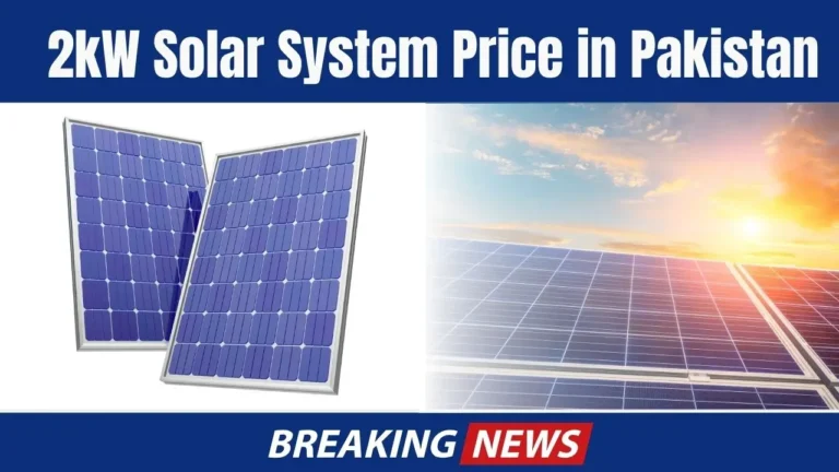 2kW Solar System Price in Pakistan