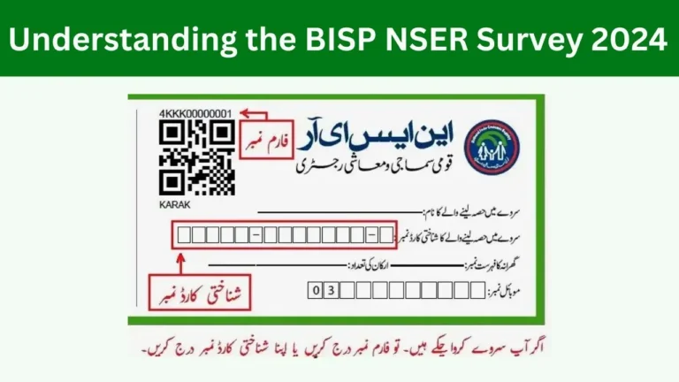 Understanding the BISP NSER Survey 2024 A Simple Guide for Deserving Families